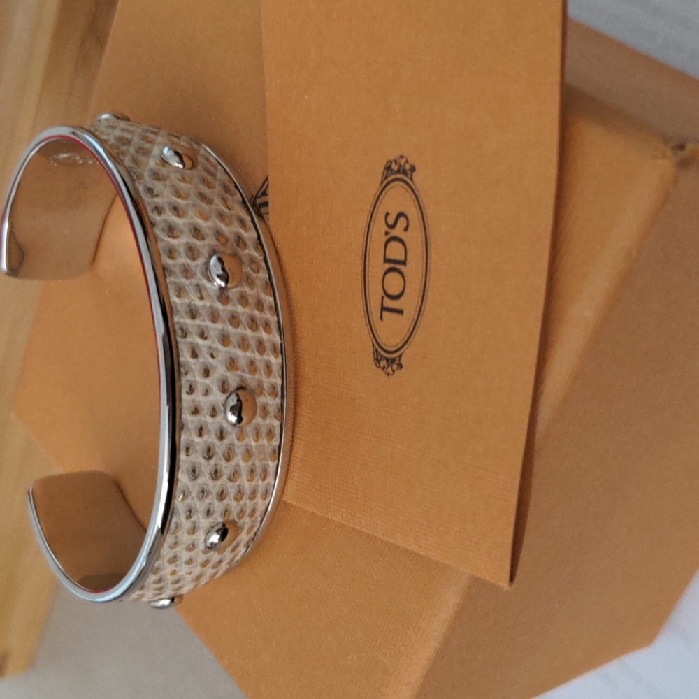 Leather Cuff from Tods